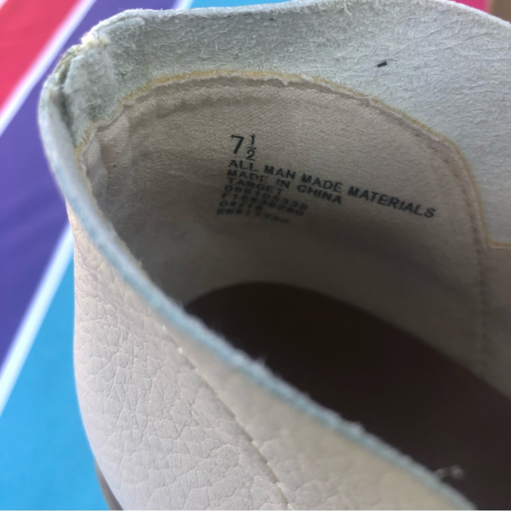 Cream Color Booties❗️ - Picture 5 of 6